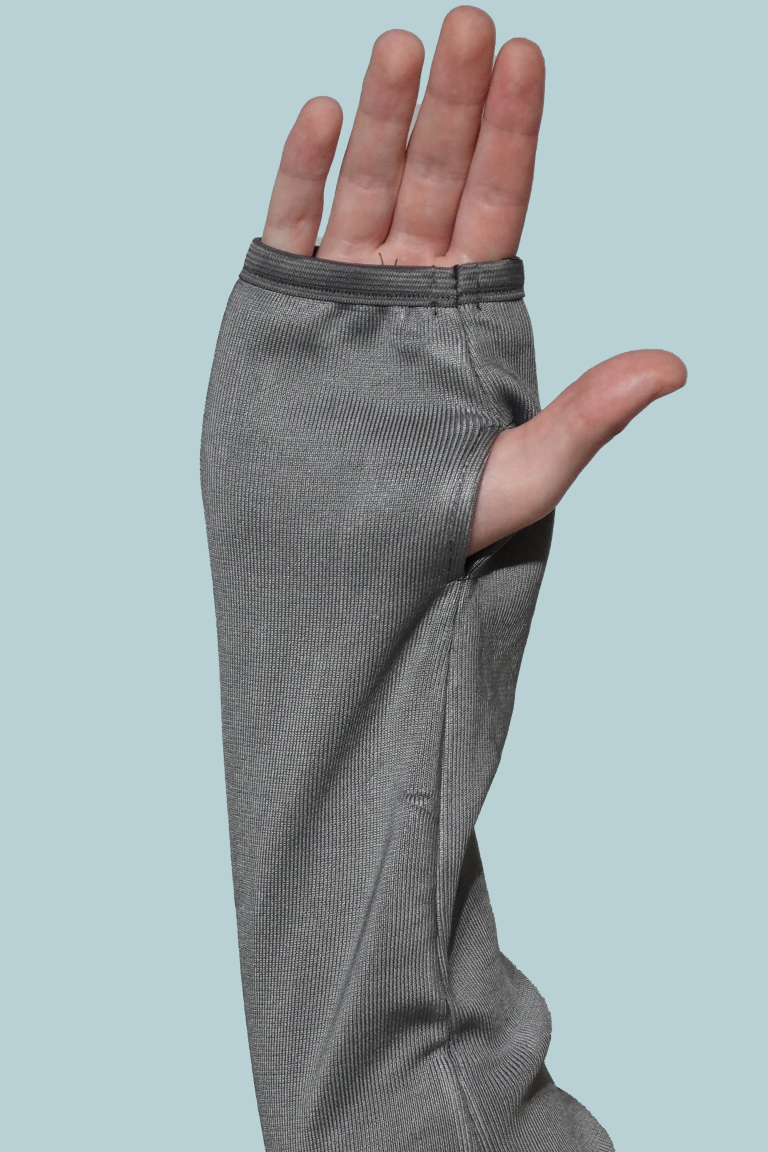 ANSI A6 cut-resistant arm guard close-up — Cut-Tuff® Core protective material